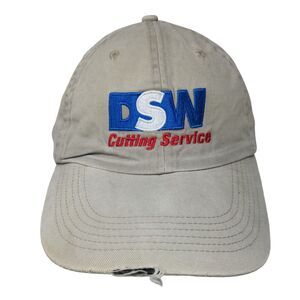 DSW Cutting Service Slideback Hat Tan One Size Embroidered 6 Panel Shiva
